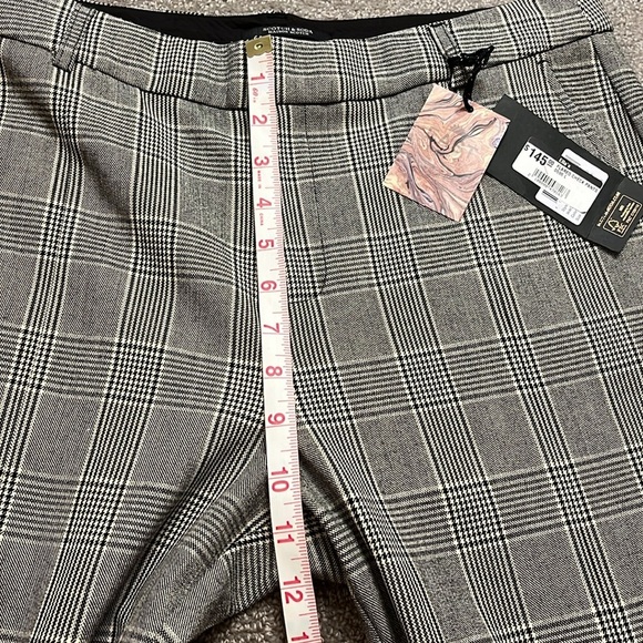 NWT Scotch&Soda Flared Check Pants Size L - Picture 5 of 12